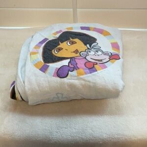 White and Purple Cartoon Character Bedding Sheets
